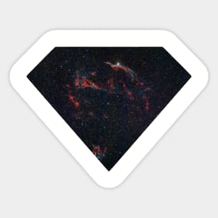 Superhero Cosmic Logo Sticker